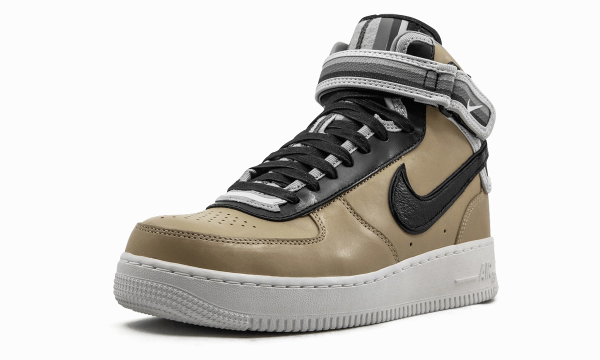 Durable   construction Step Style Air Force 1 Mid SP / Tisci "Tan"