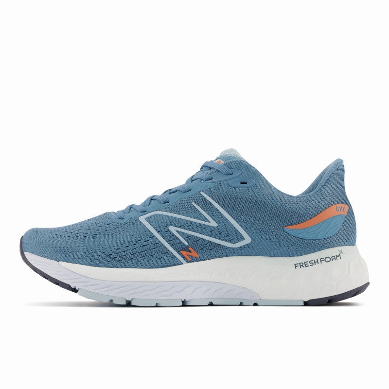 no - name shoes Fresh Foam X 880v12 - Spring Tide with Vibrant Orange and Morning Fog - Men's