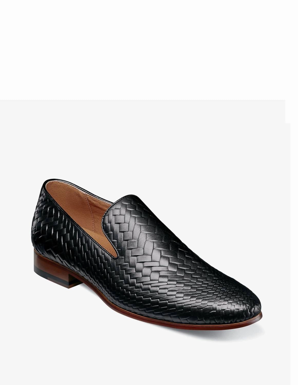 Wilton Plain Toe Slip On Shoe In Black Comfort Oxfords
