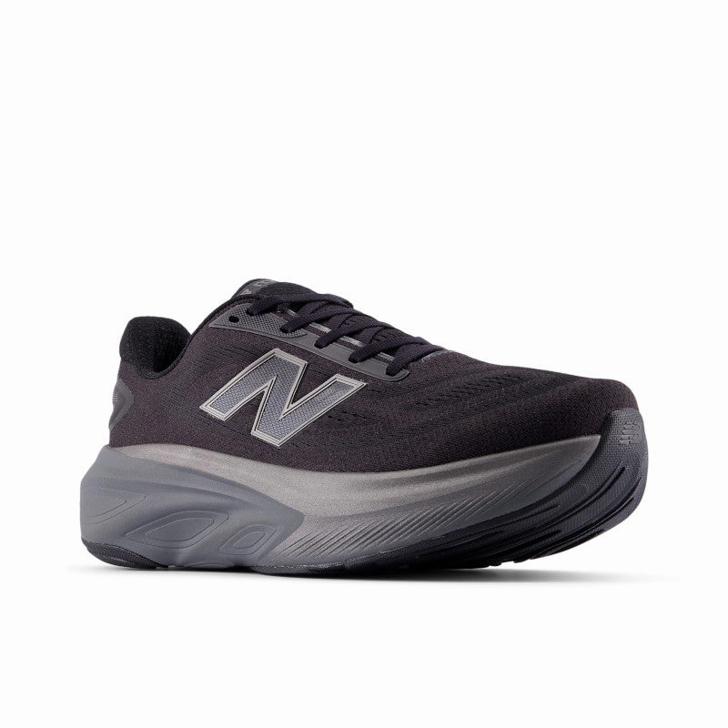Fresh Foam X More v6 - Black with Castlerock and Black Metallic - Men's gender - specific - fit
