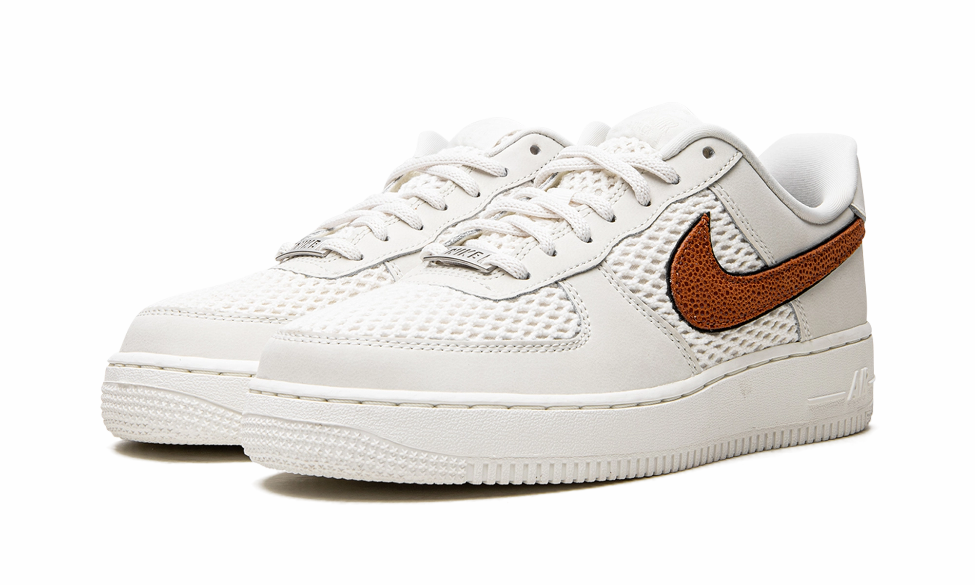 AIR FORCE 1 LO MNS WMNS "Basketball" Rubberized Edge Protection Lightweight Cushioned Sole