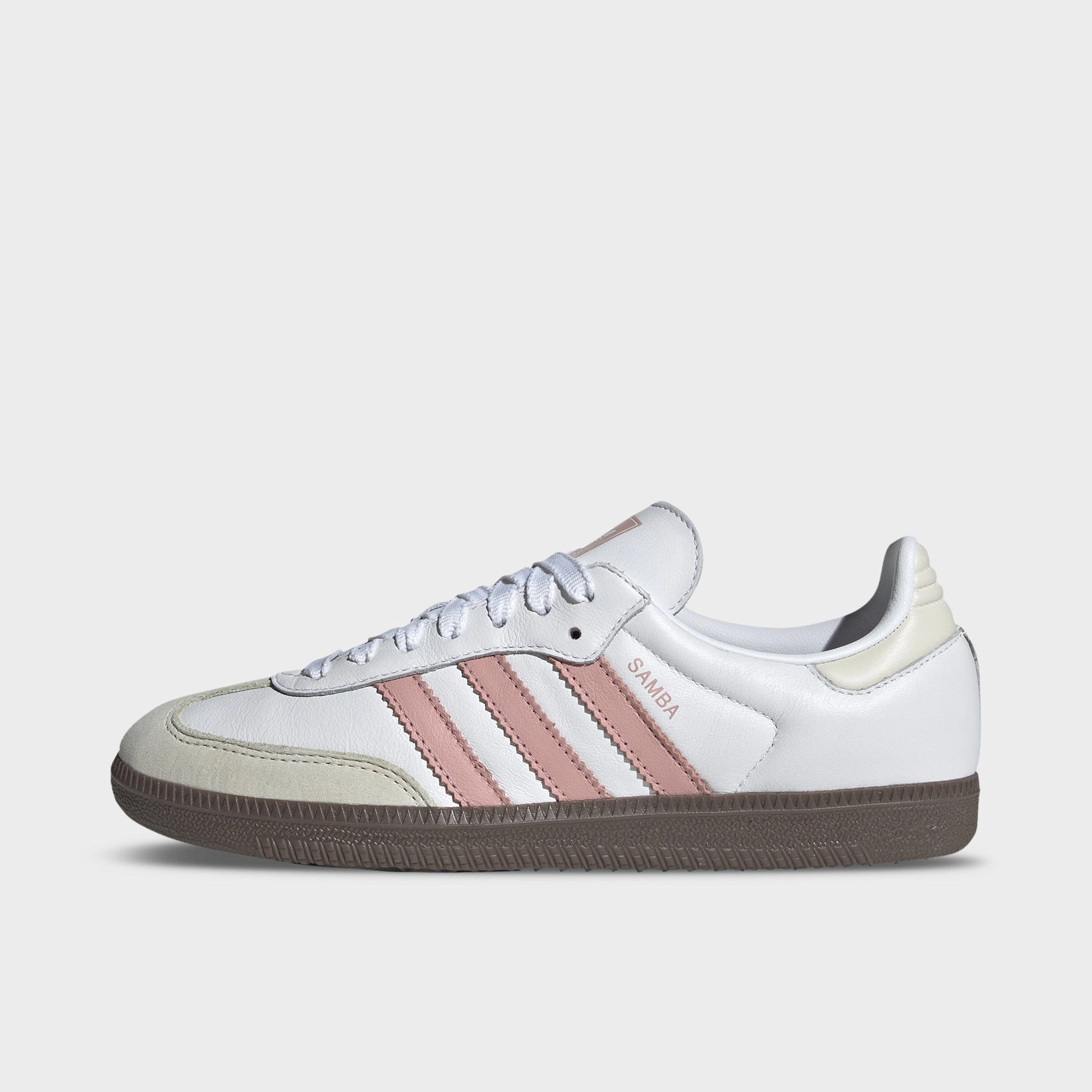 Smooth Design Padded flexibility adidas Women's Samba OG White / Wonder Mauve - White