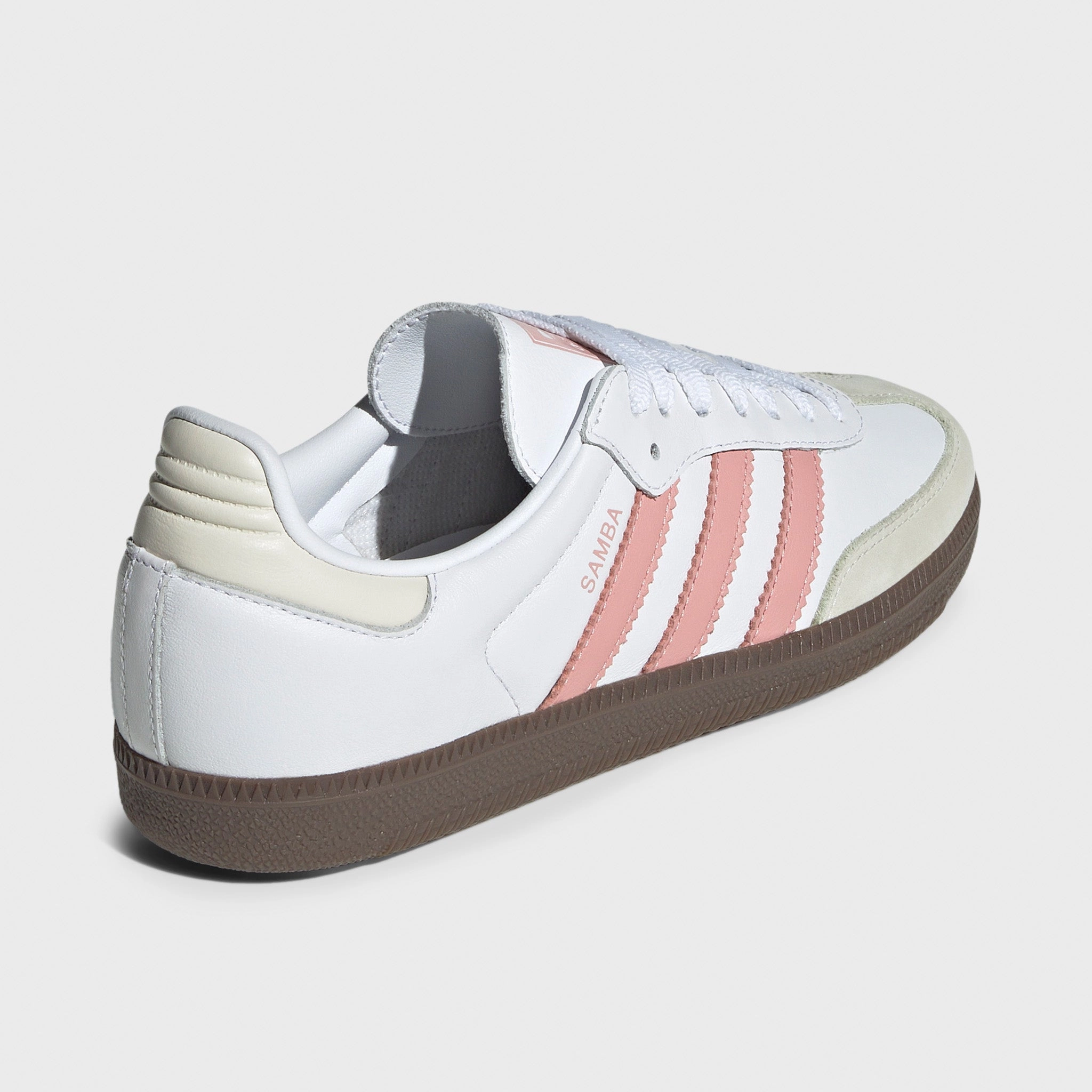 Boosted flair adidas Women's Samba OG White / Wonder Mauve - White