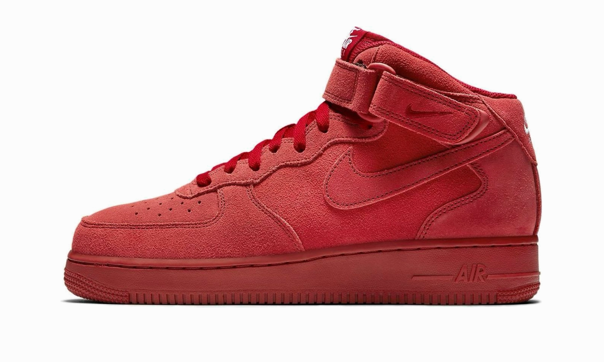 Stitch Free Tread Pattern Optimization Air Force 1 Mid '07 "Red October"