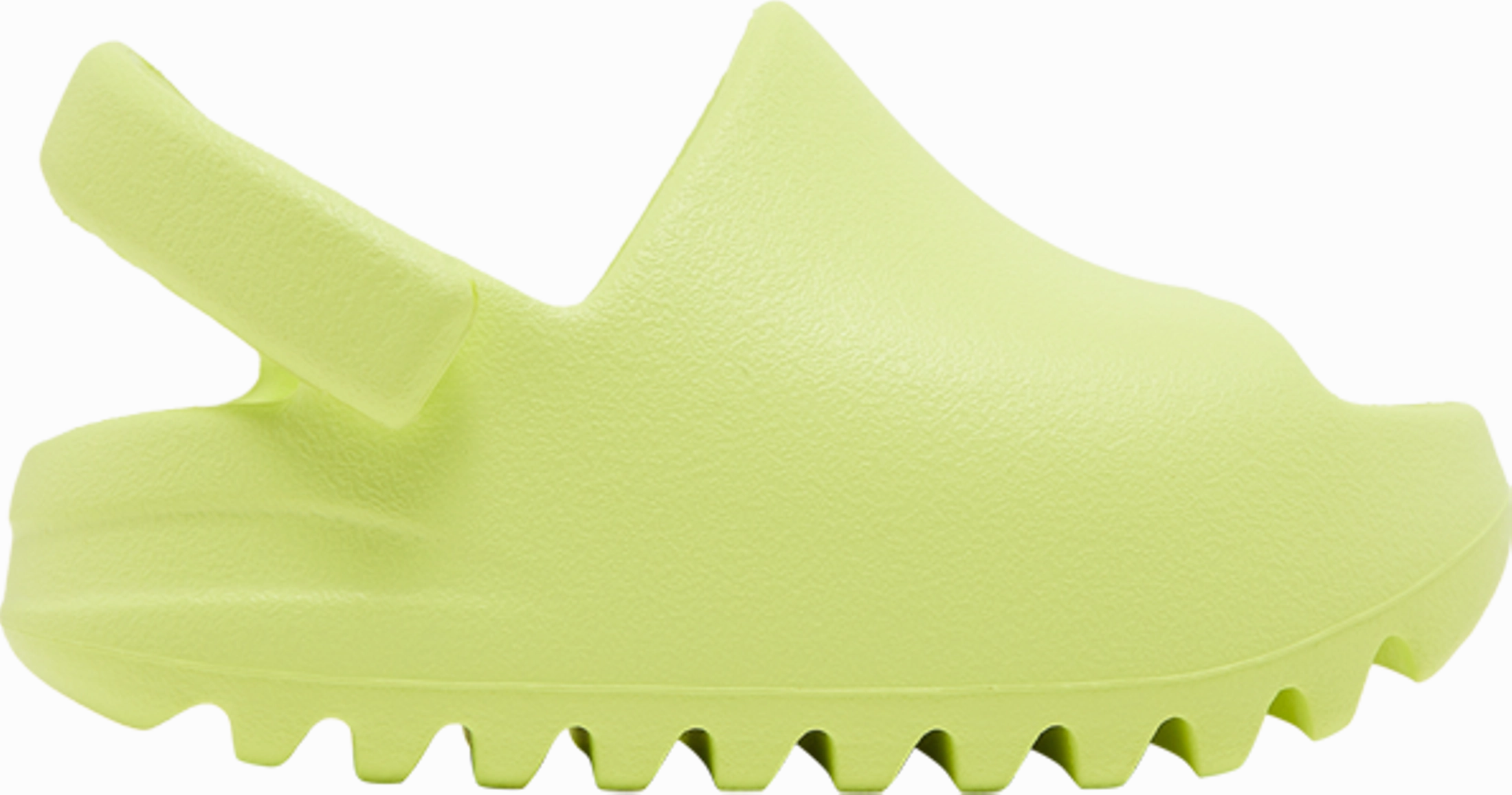 Streamlined materials Yeezy Slide Infants 'Glow Green' 2022 - HQ4119