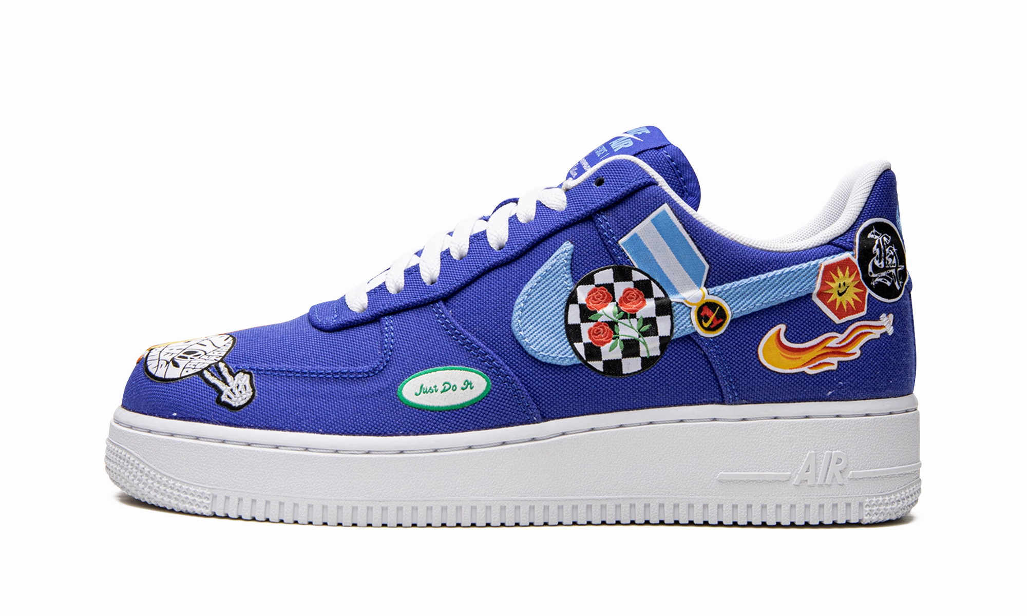 Plain look Air Force 1 "Los Angeles"