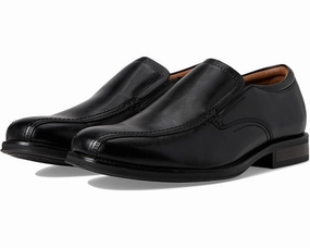 Urban Look Balanced Structure Corporate Staff Dockers Greer 90-43514 Oxford Men Black Leather Slip On Dress Shoes ZAP361