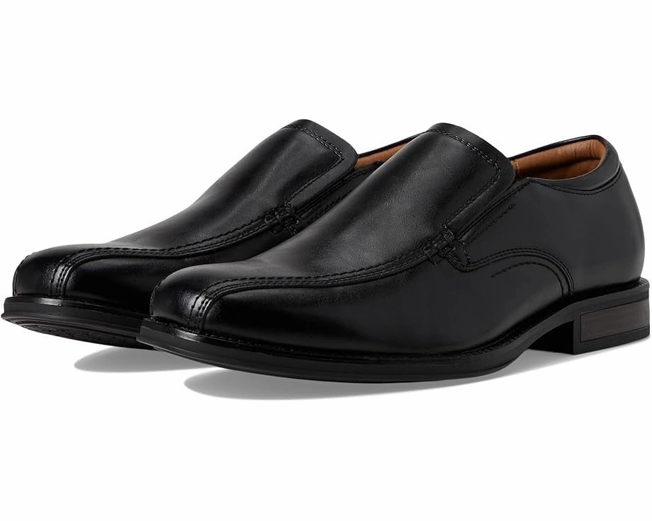Urban Look Balanced Structure Corporate Staff Dockers Greer 90-43514 Oxford Men Black Leather Slip On Dress Shoes ZAP361