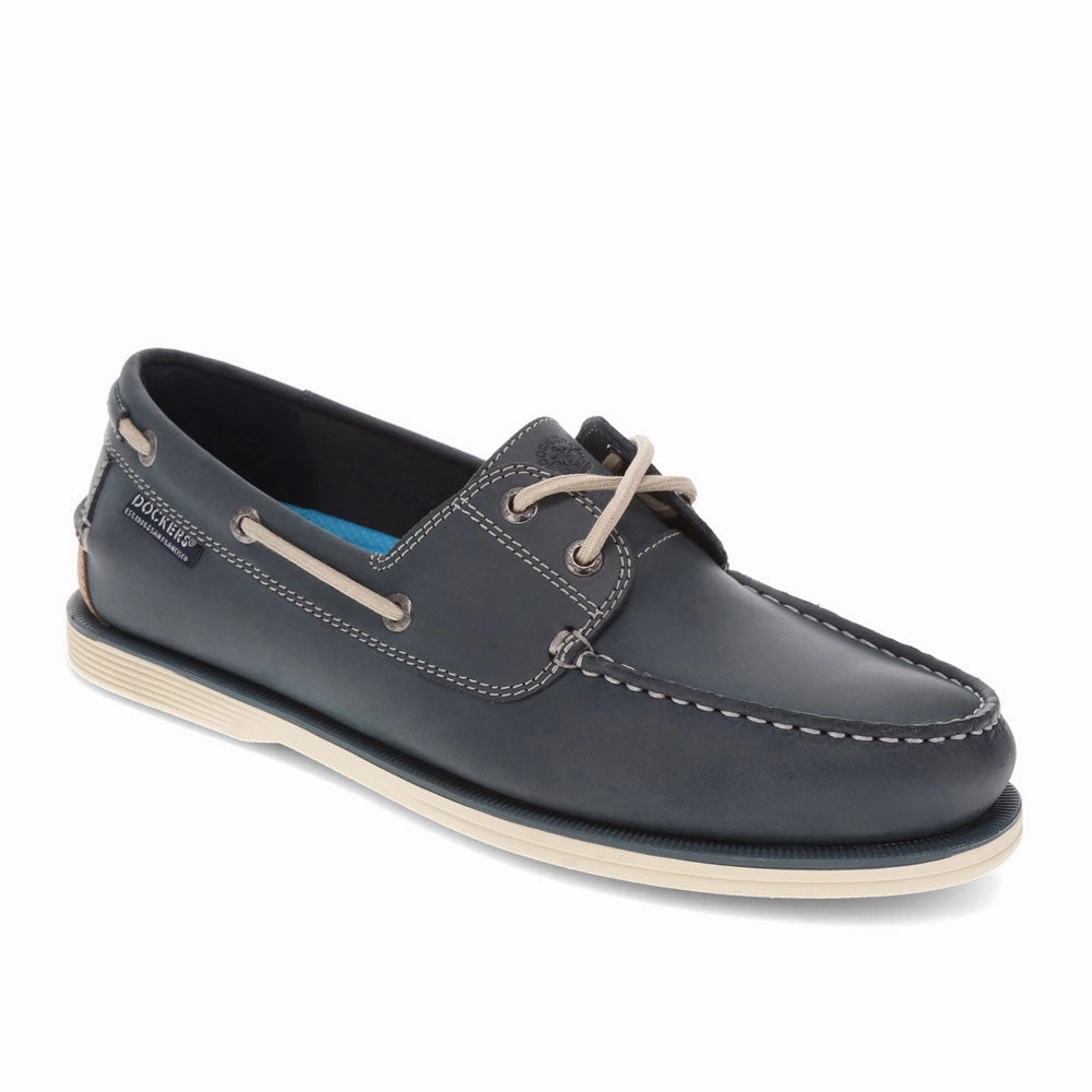 Textured Finish Smart Casual Wearer Dockers Mens Dennison Genuine Leather Dress Casual Boat Shoe
