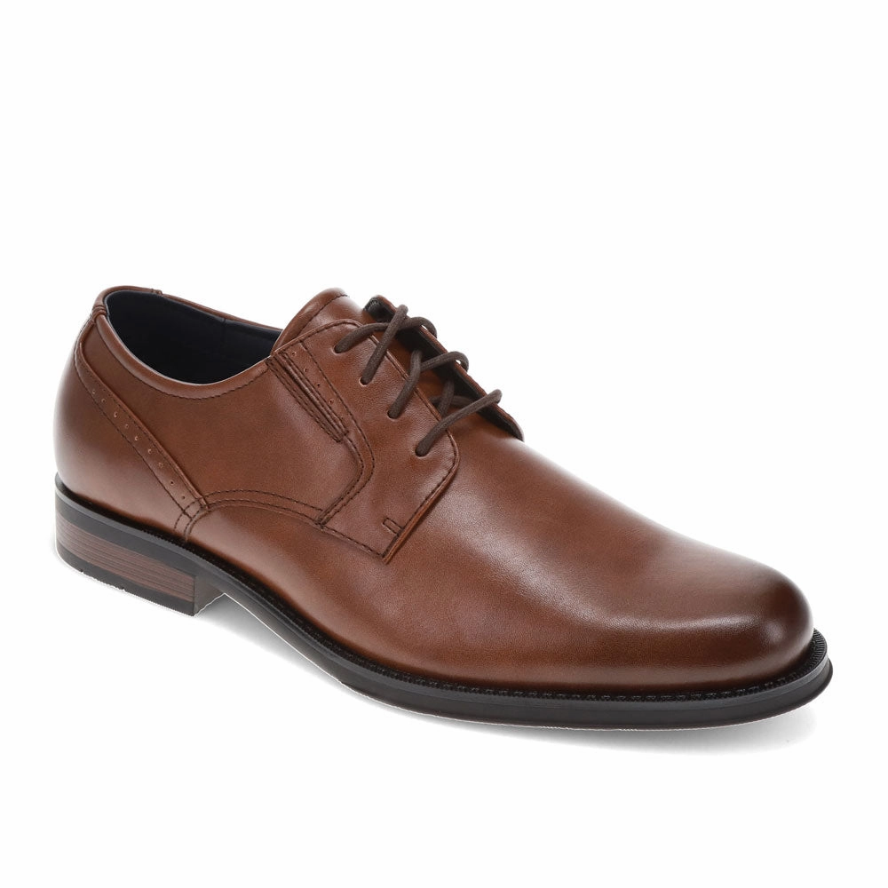 Dockers Mens Edgar Synthetic Leather Dress Oxford Lace Up Shoe Polished Look Conference Day Fast-paced