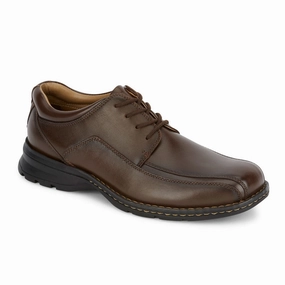 Dockers Mens Trustee Leather Dress Casual Oxford Shoe Breathable Feel Minimalist Dresser Luxe Detail Presentation Ready
