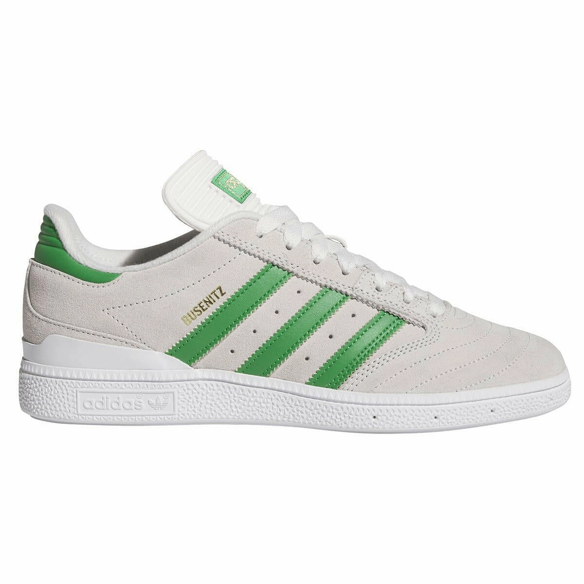 Adidas - Busenitz Shoes White/Green Vegan Friendly Construction