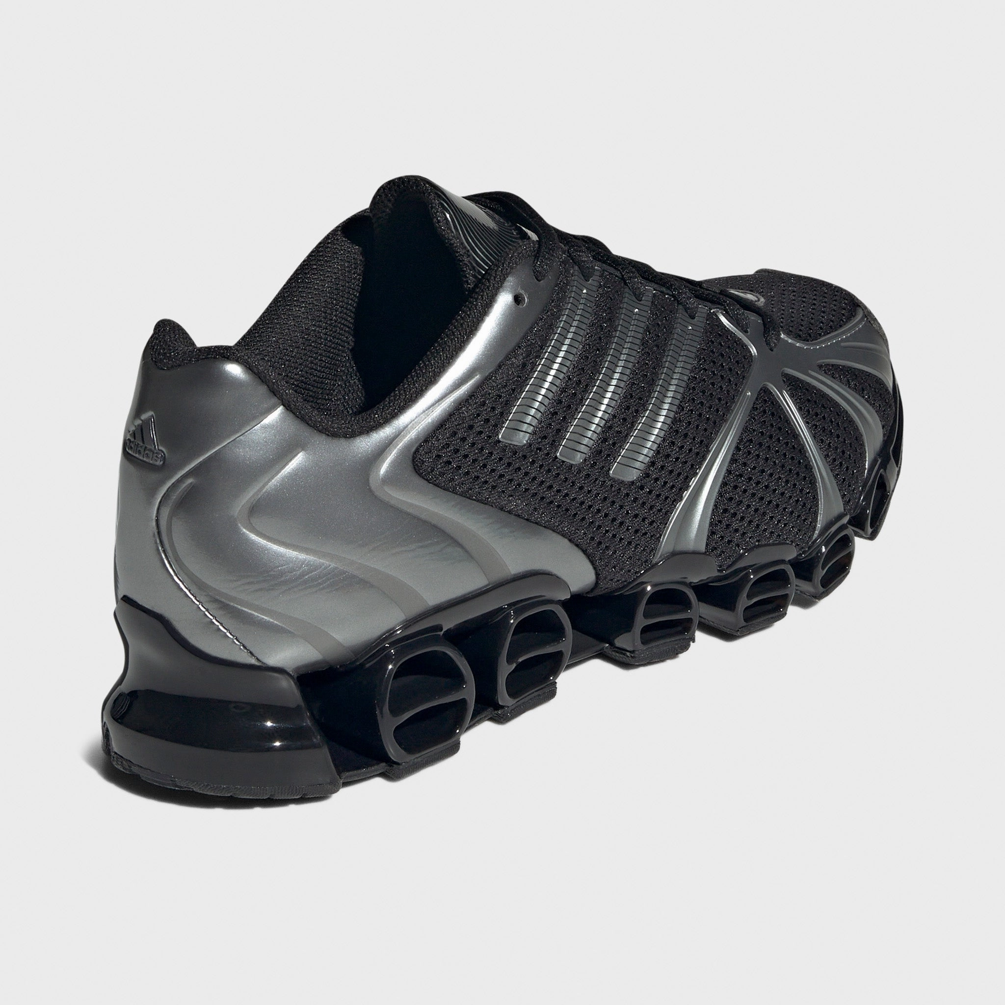 Unbeatable Traction Non Restrictive Collar Padding adidas Women's Mega Ghostride Core Black / Iron Metallic - Black