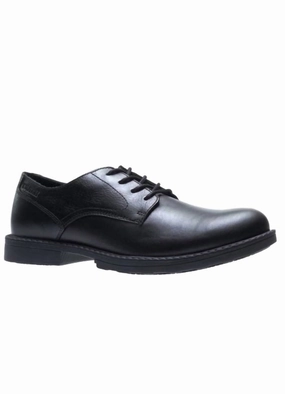 Durable Oxfords Essential Comfort Men's Bedford Oxford Shoes - Wide Width In Black