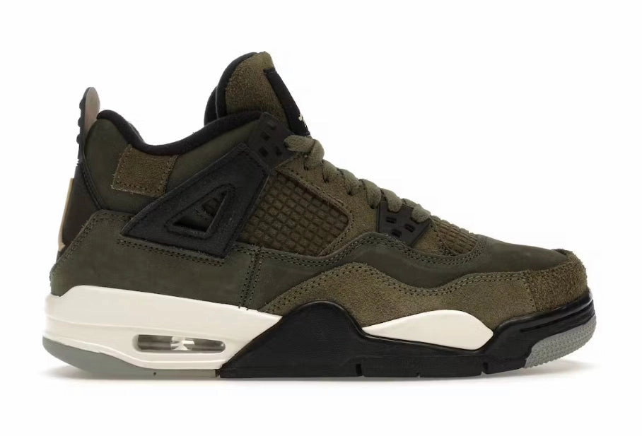 Jordan 4 Retro SE Craft Medium Olive (GS) Adaptive Support City Gear