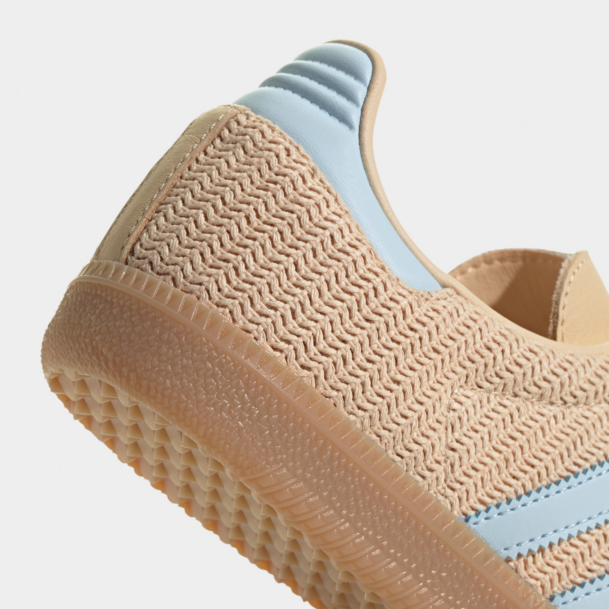 Water Resistant Material Sneaker Deodorizer adidas Women's Samba OG Sand Strata - Sky Tint
