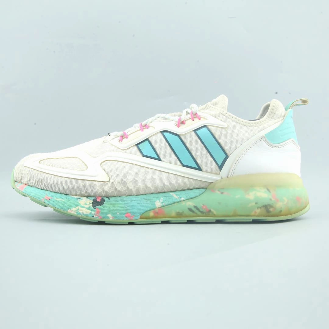 reflective - material running shoes motion - control - feature shoes ADIDAS ZX 2K BOOST