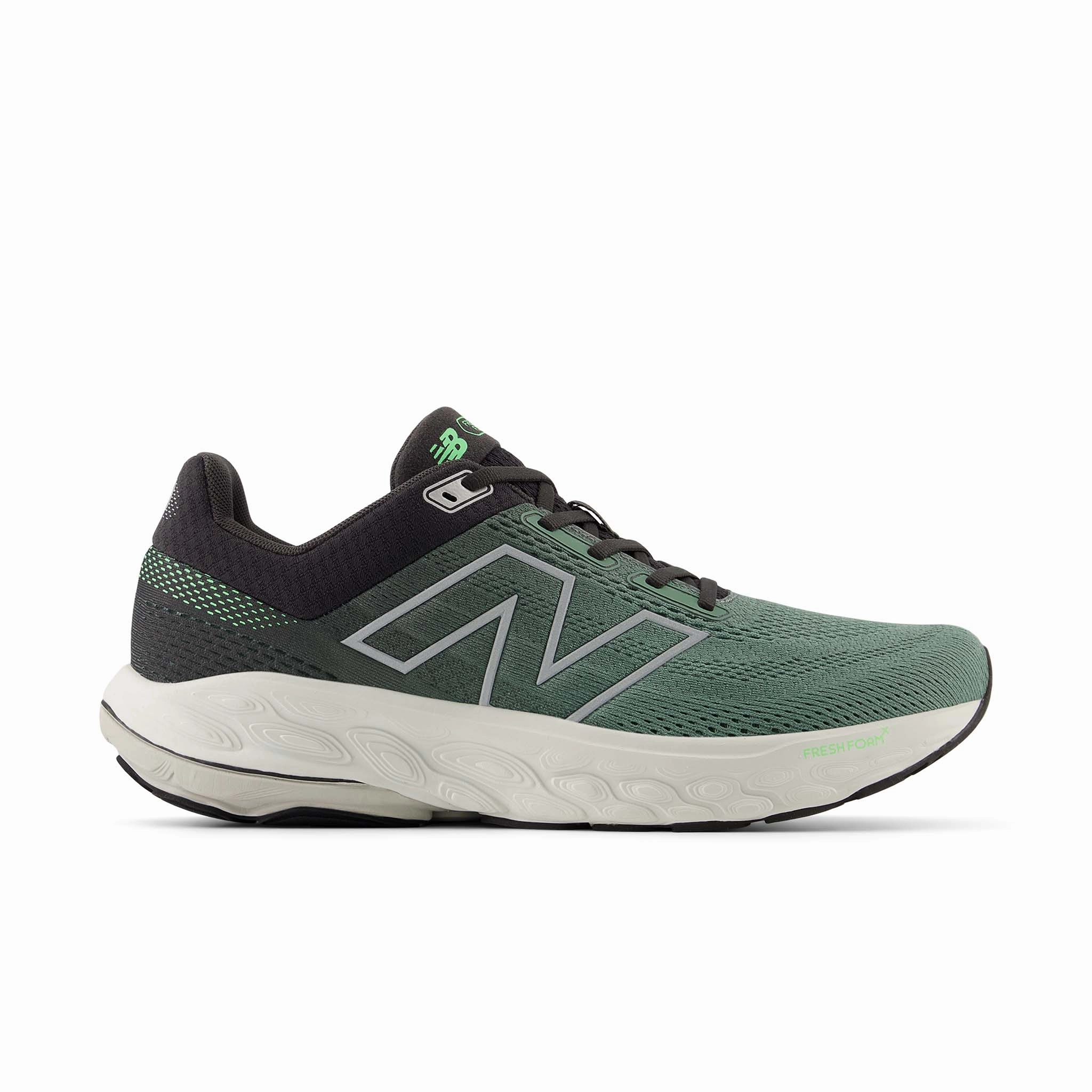 New Balance | Men's Fresh Foam X 860 V14 Running Shoes - Dark Juniper Breathable Knit Uppers Run Daily