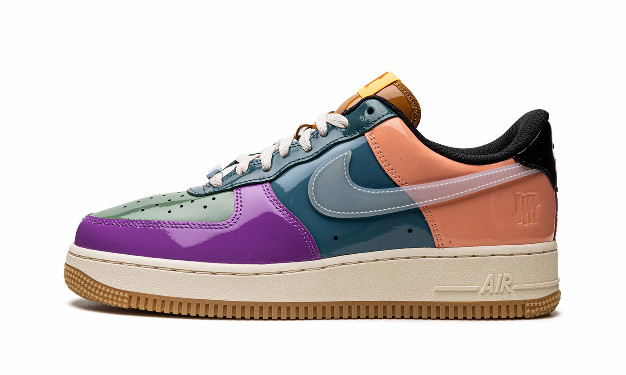 Soft Walk Logo Bold Air Force 1 Low "UNDFTD - Multi-Patent"