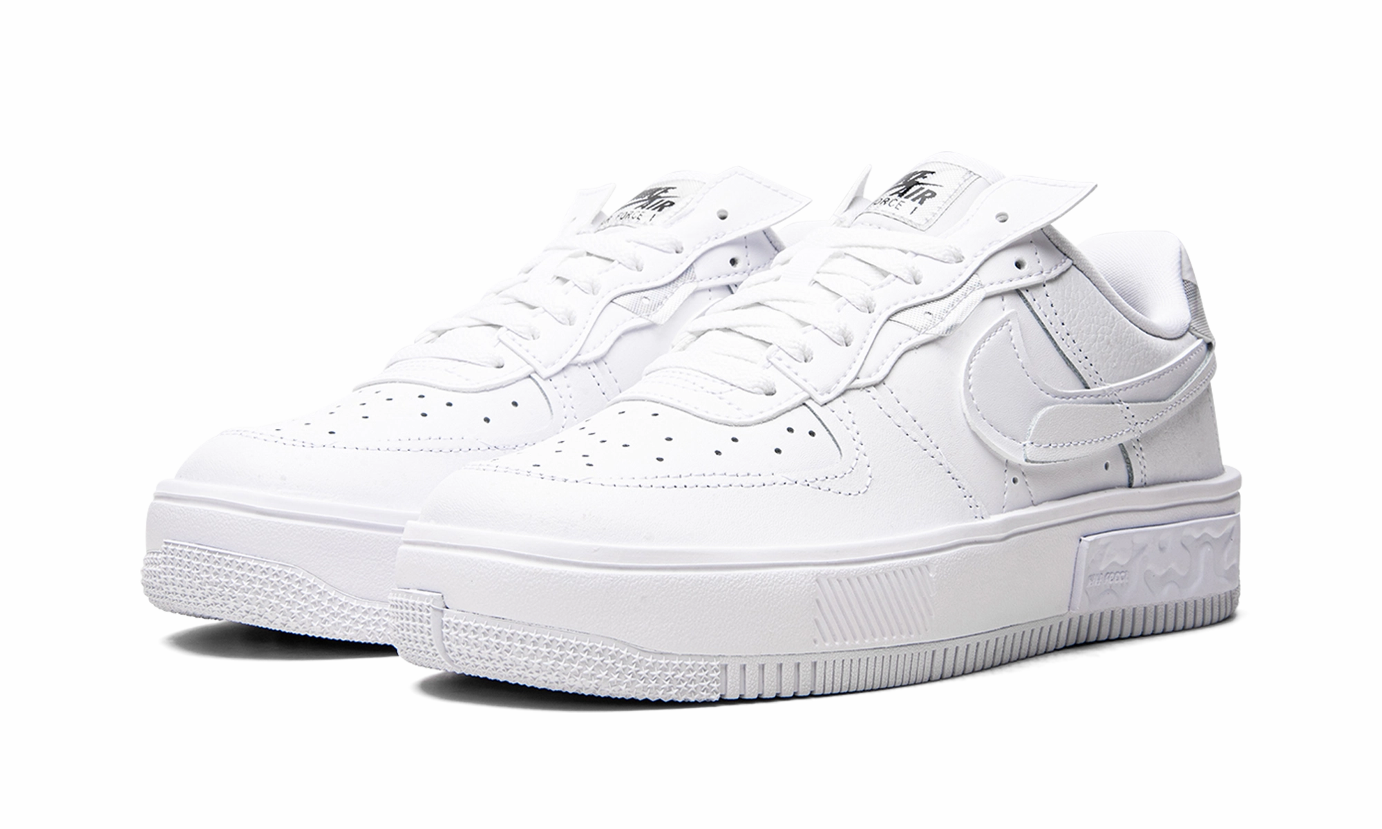 Slip Ease Harbor Step AIR FORCE 1 FONTANKA MNS WMNS "White / Iridescent"