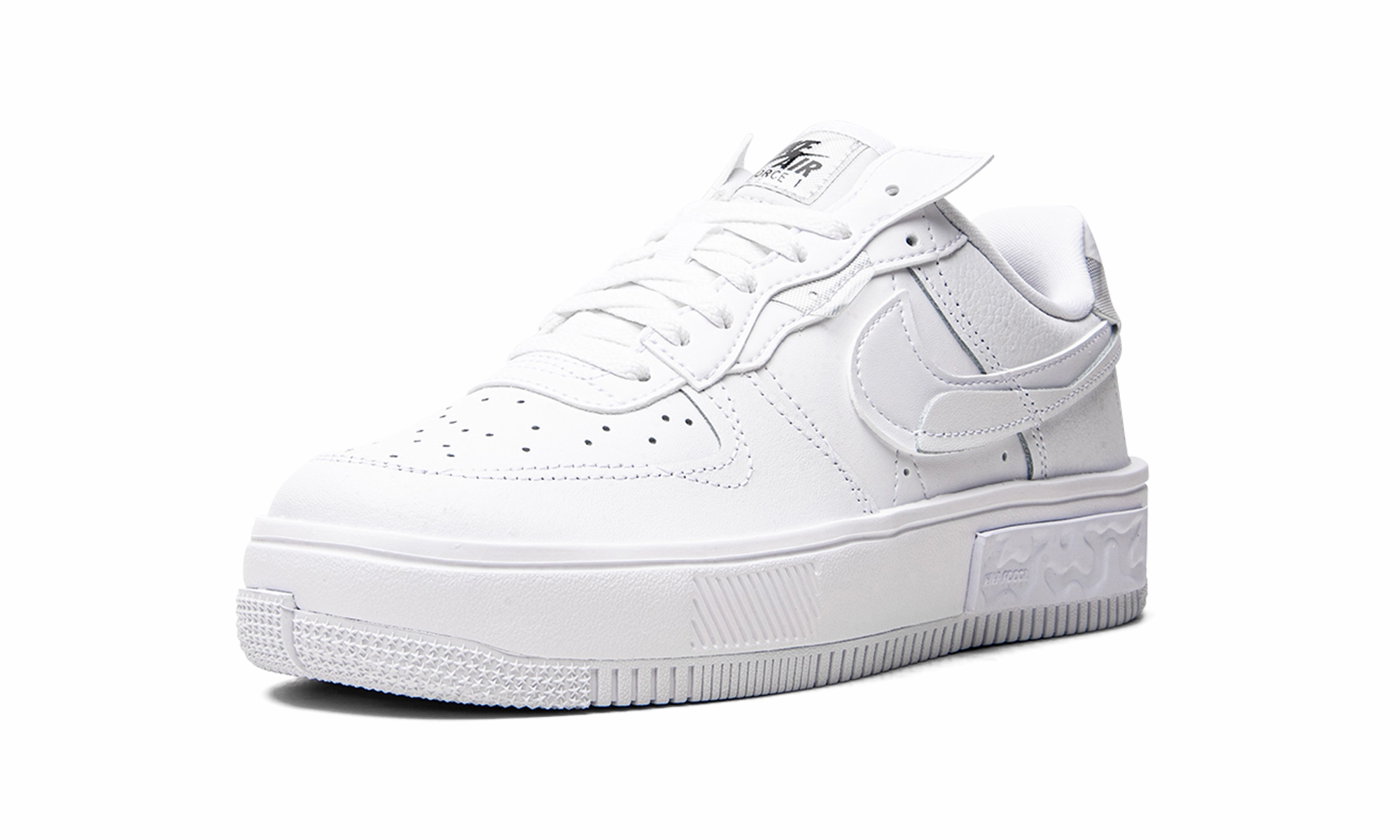 AIR FORCE 1 FONTANKA MNS WMNS "White / Iridescent" Plain Hike Free Walk