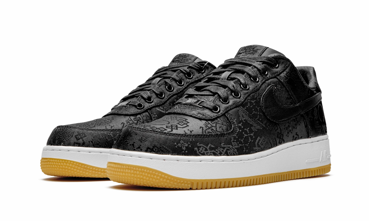 Pure Steps Breath Motion Air Force 1 07 "Clot x Fragment - Black Silk"