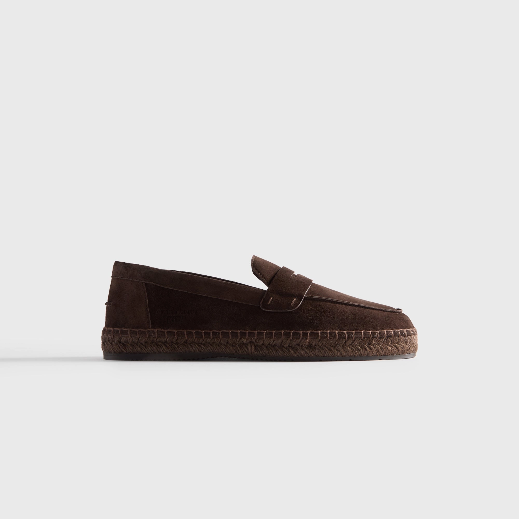 Slip Resistant Tread Giorgio Armani & Kith Espadrilla Suede - Pepe
