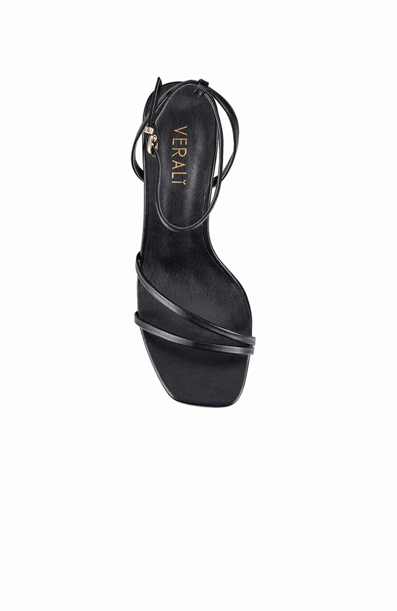 Kimmy Slim Strappy Heel Black Flawless Look