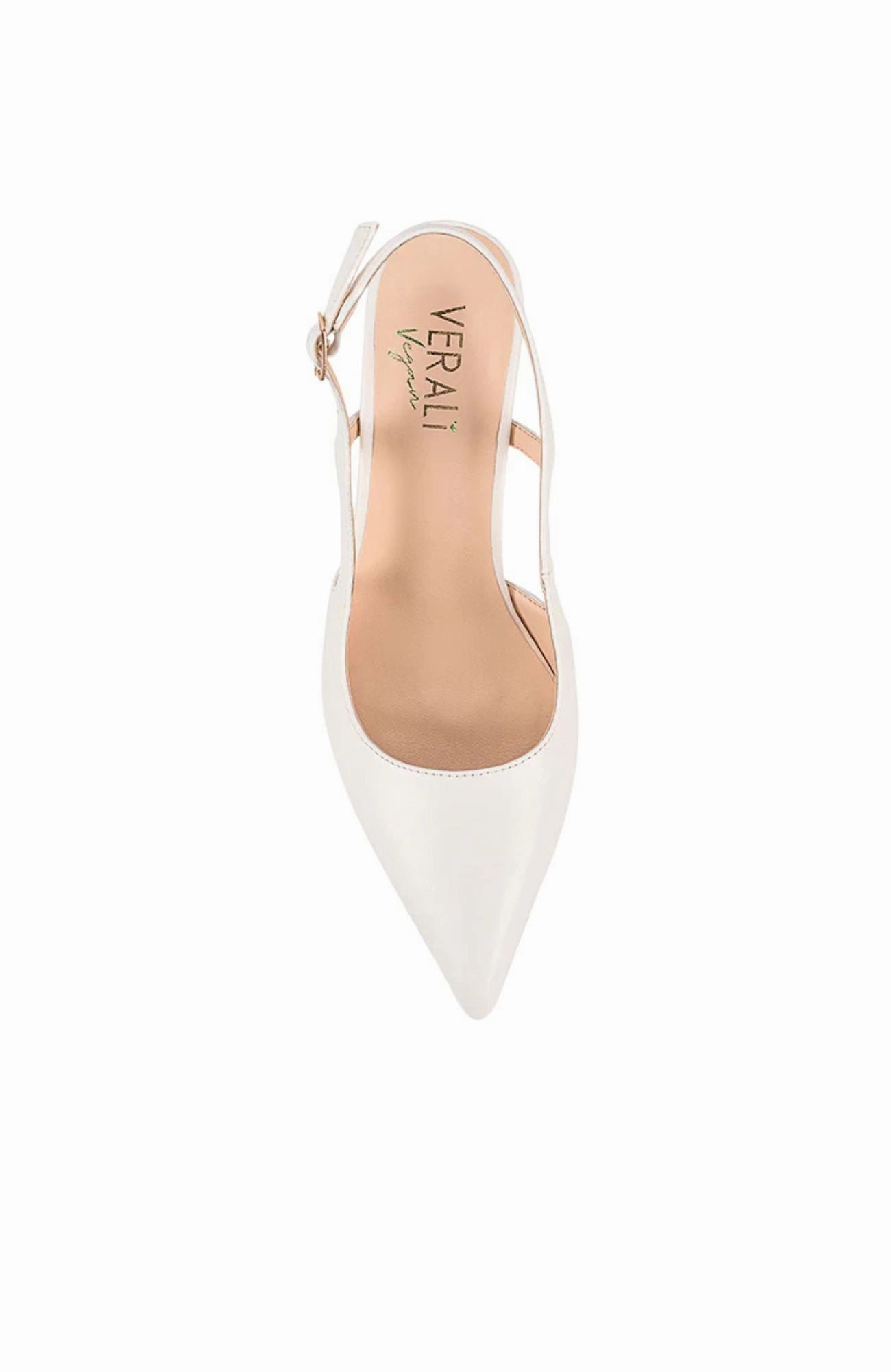 Elton Slingback Block Heels Chalk White Youth Glow Petite Glow