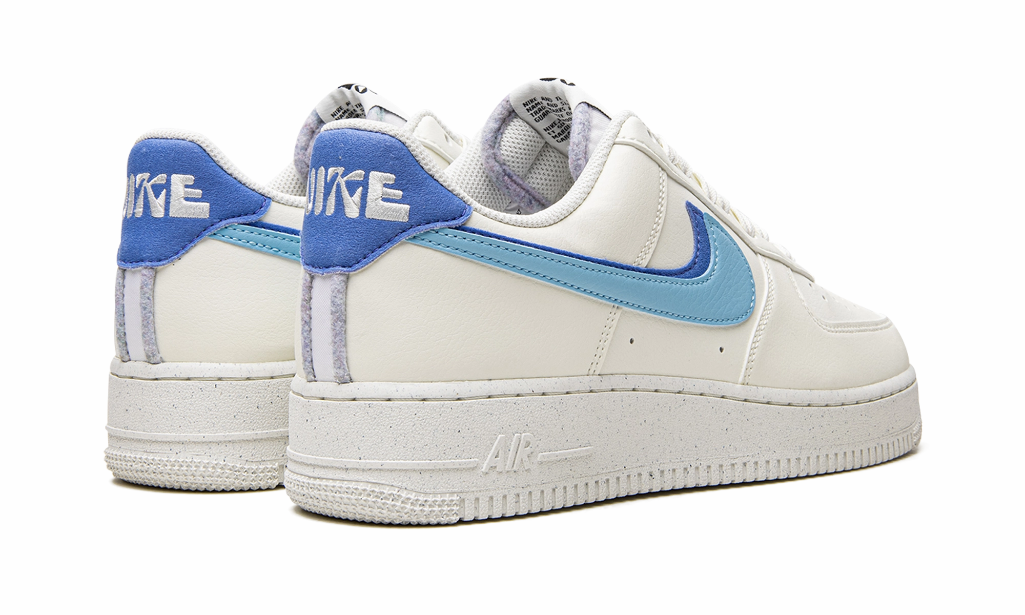 Air Force 1 "Double Swoosh - Blue Chill" Light Stride