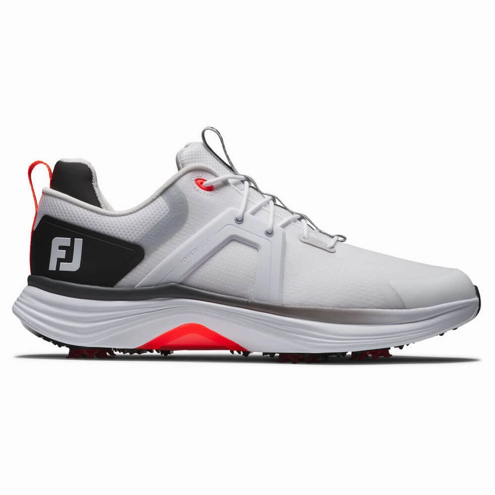 Functional Day MinimalistDesign FootJoy HyperFlex Golf Shoes White/Black/Red - 25 Men