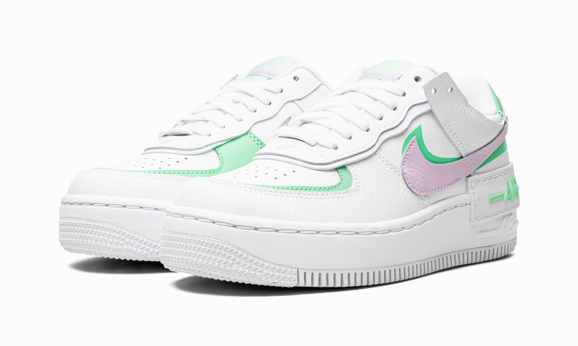 AIR FORCE 1 SHADO MNS WMNS "Infinite Lilac" Soft   leather Trend Fit