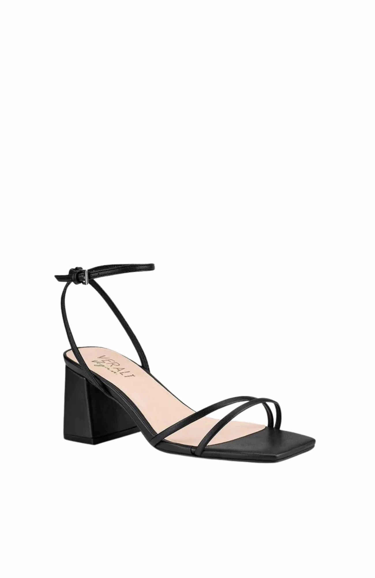 Happy Spark Stevie Block Heel Sandal Black