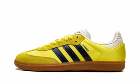 Samba OG WMNS "Shock Yellow Night Indigo" Airport Run Minimal Edge