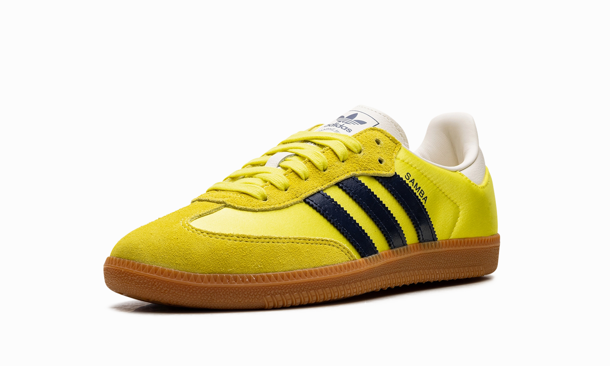 Samba OG WMNS "Shock Yellow Night Indigo" Subtle tone Dry Comfort