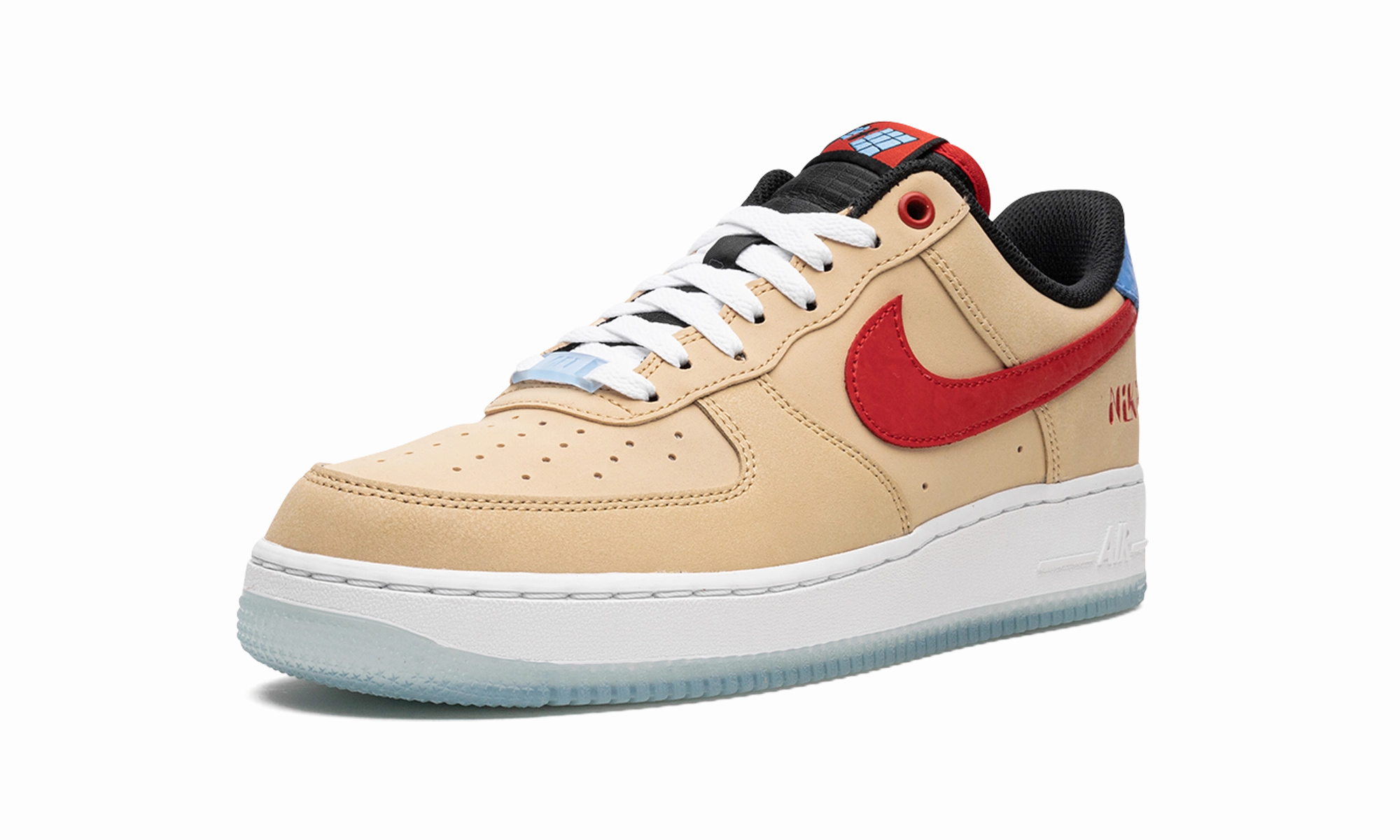 Red Hot Transit Wear Air Force 1 Low '07 LV8 "Satellite Sesame"