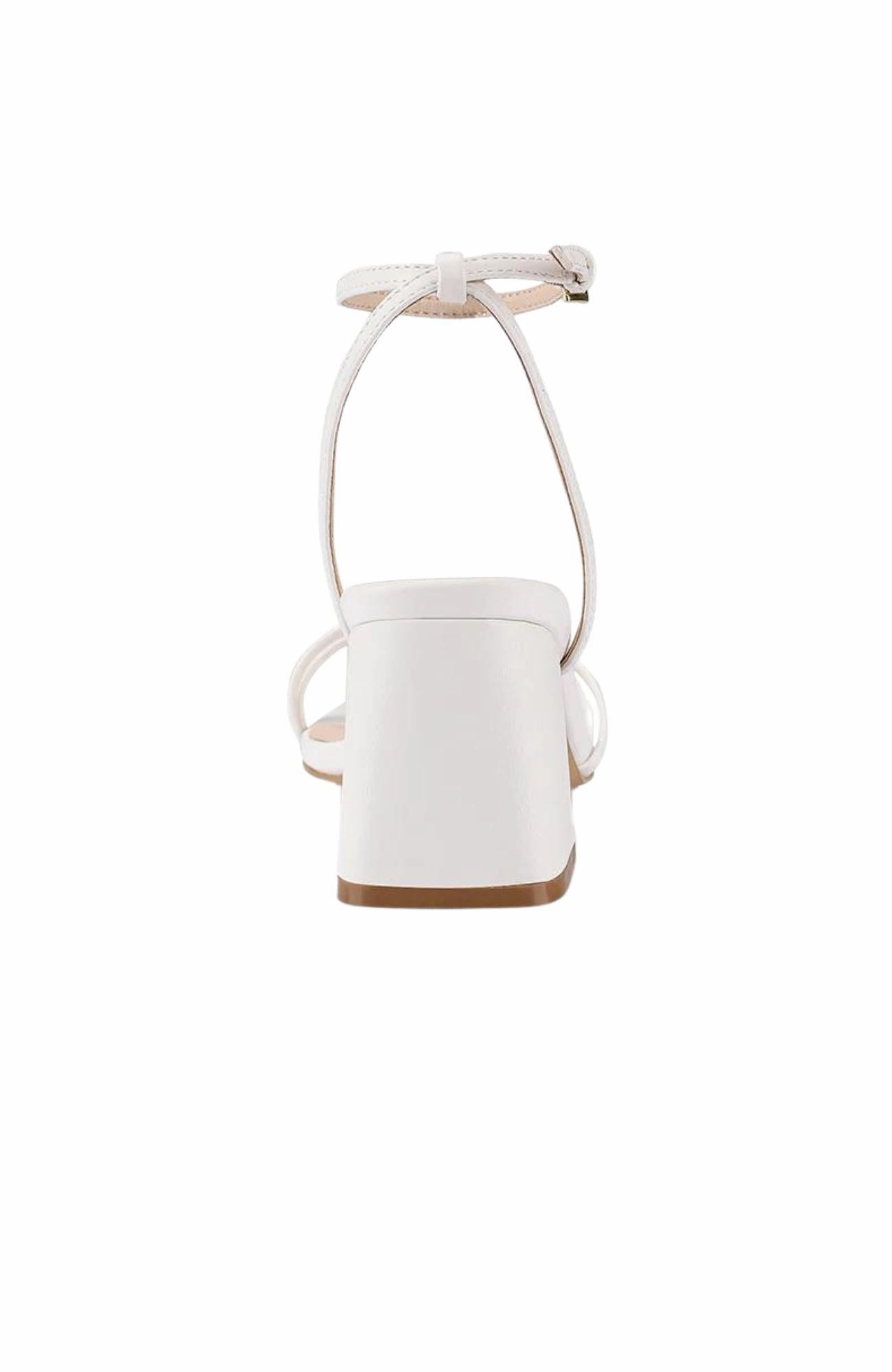 Stevie Block Heel Sandal Chalk Happy Mood