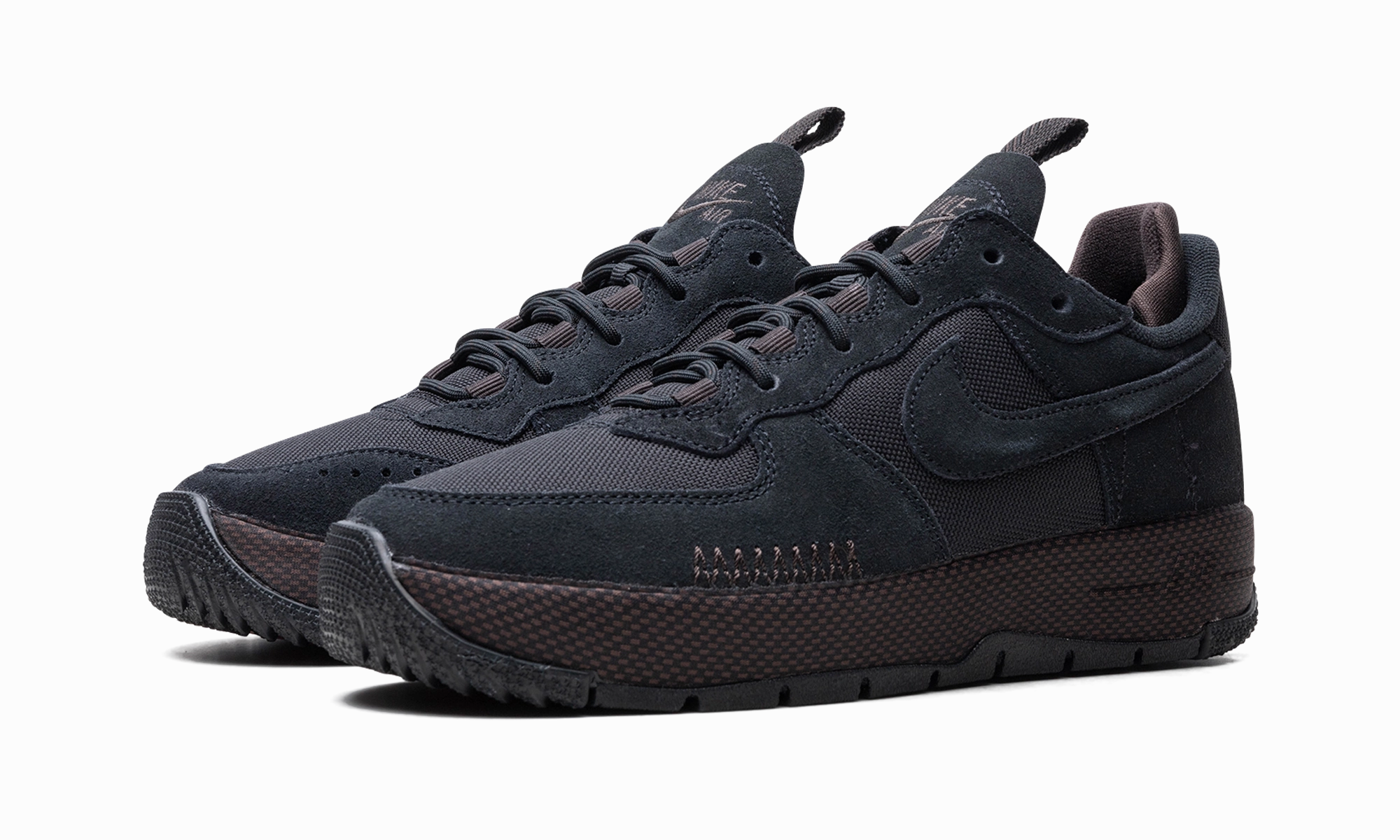 AIR FORCE 1 ILD WMNS "Black / Velvet Brown" Sport Touch Shock   Absorbing