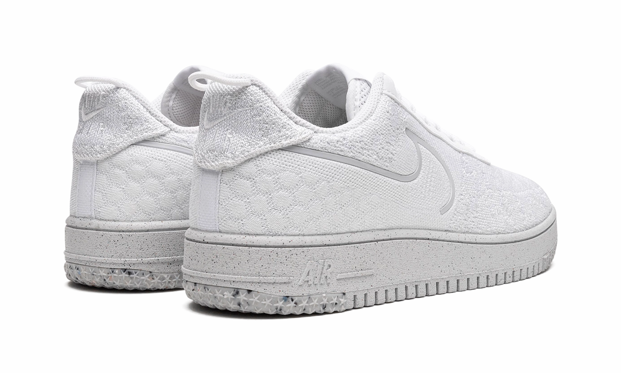 Air Force 1 CRATER FLYKNIT NN "Whiteout" Running Light