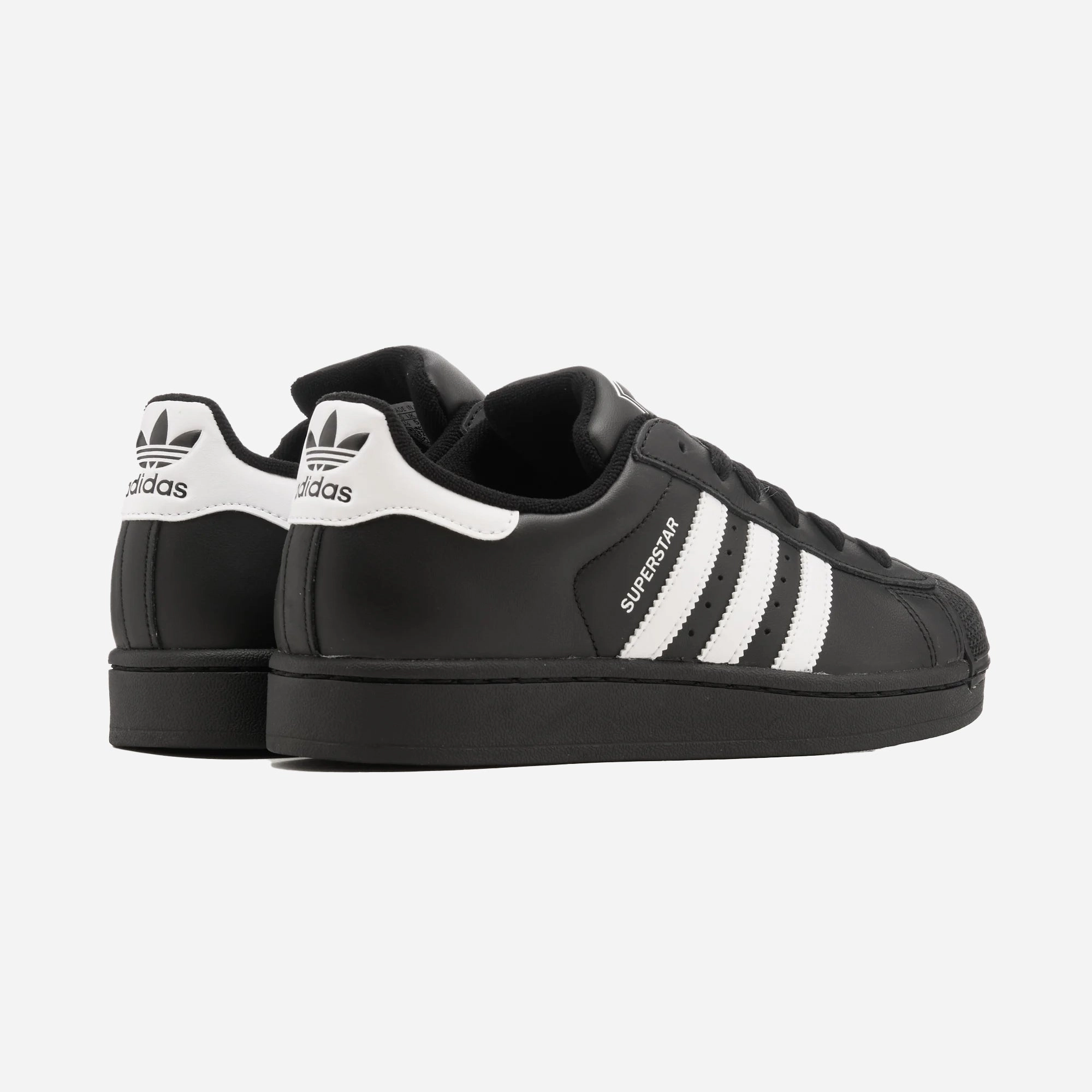 Multi-functional durability Vibrant Look Adidas Originals | SUPERSTAR II { CORE BLACK/CLOUD WHITE/CORE BLACK