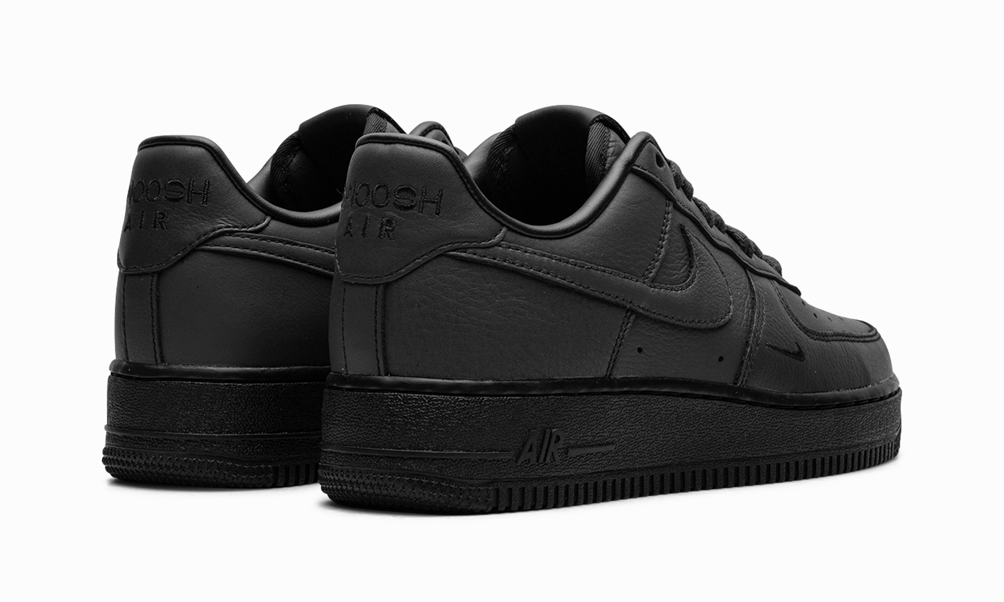 Air Force 1 Low ".SWOOSH - Triple Triple Black" Wedges Natural Movement