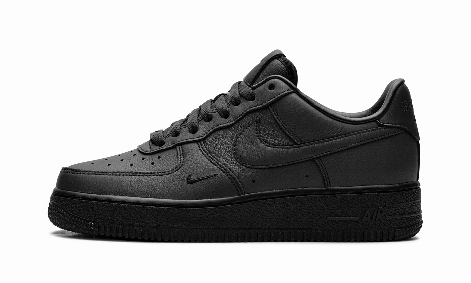 Daily Errand Abrasion Resistant Toe Air Force 1 Low ".SWOOSH - Triple Triple Black"