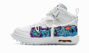 Air Force 1 Mid "Off-White - Graffiti White" Heat Dissipation Tech