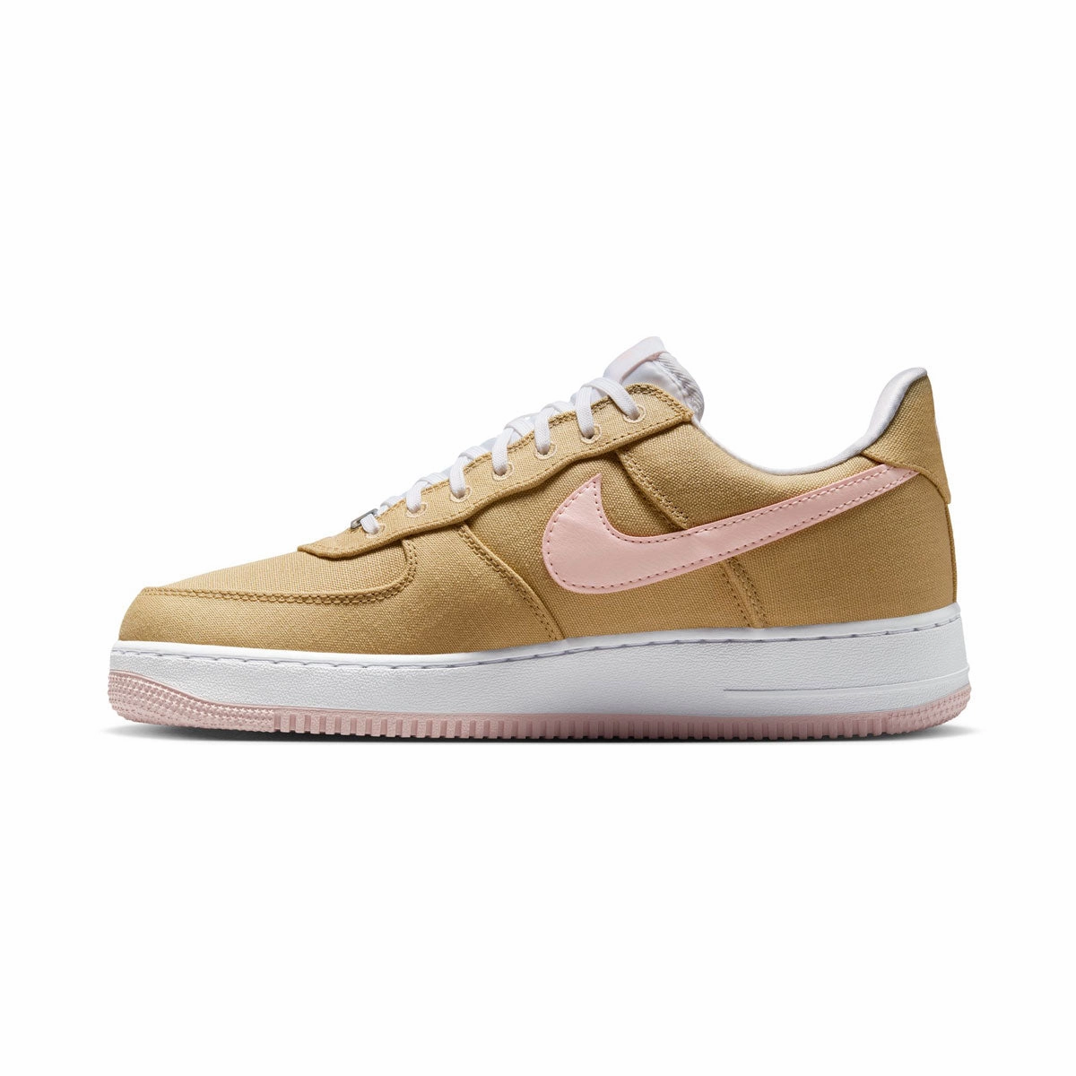 Nike Air Force 1 Retro 'Linen Canvas' Men's Shoes Compression Plate