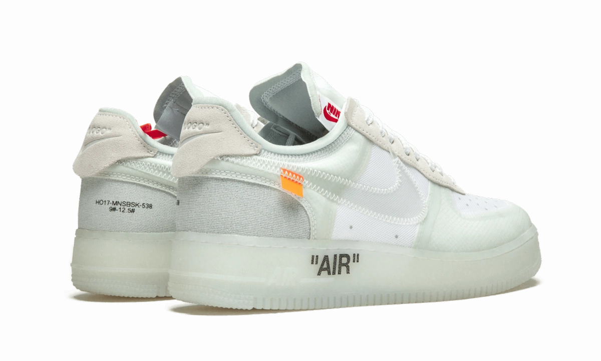 Out And About Moisture Wicking Sockliner The 10 : Air Force 1 Low "OFF WHITE"