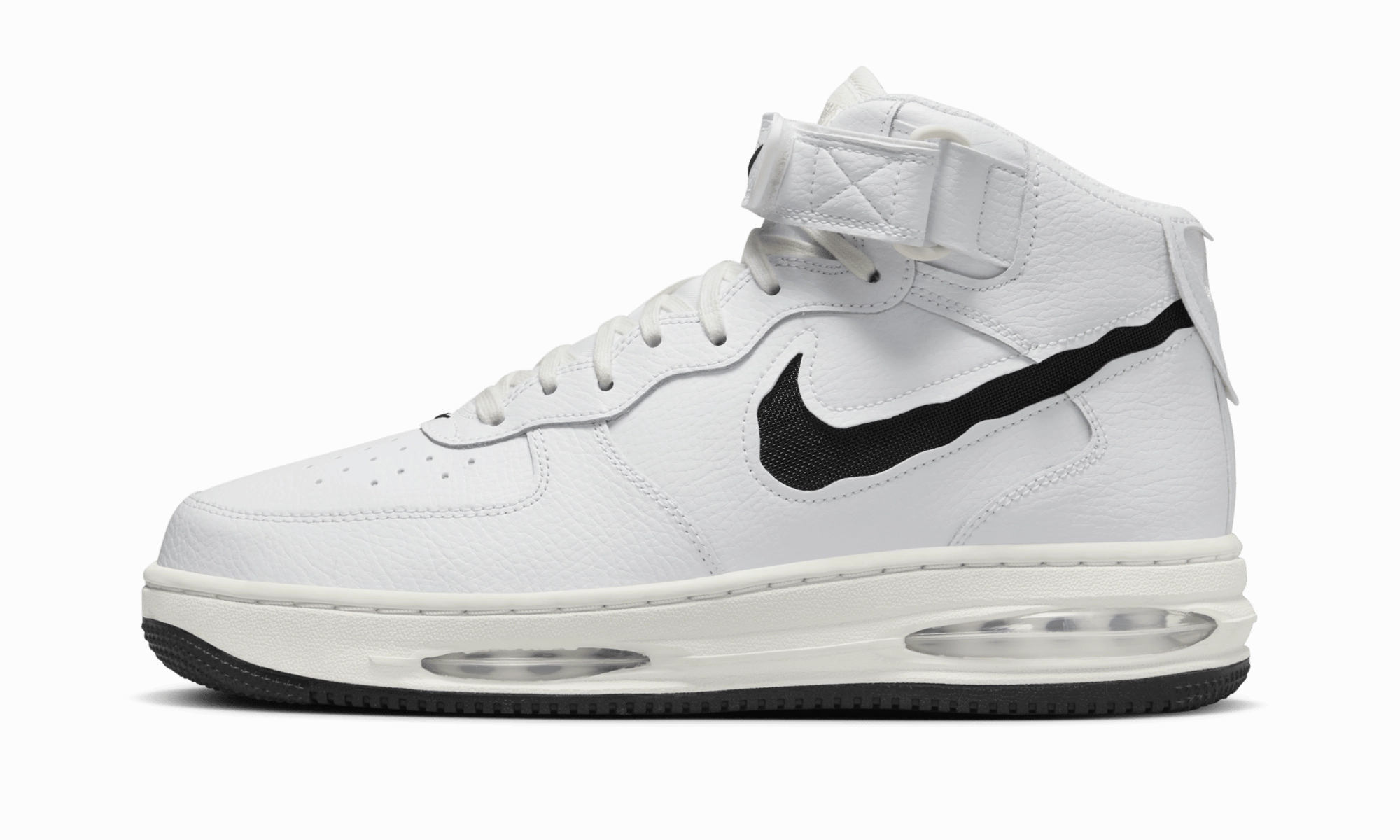 Air Force 1 MID EVO "Black" Low Heel Relaxed Motion