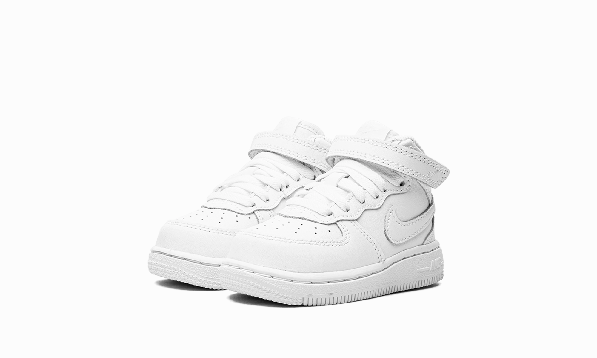 Air Force 1 Mid TD "White on White" Driving Comfort