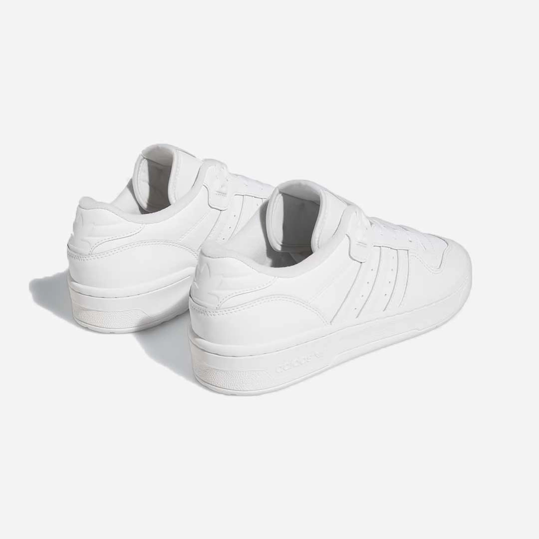 Asymmetric Lacing Sweat Control Adidas Originals | RIVALRY LOW { CLOUD WHITE