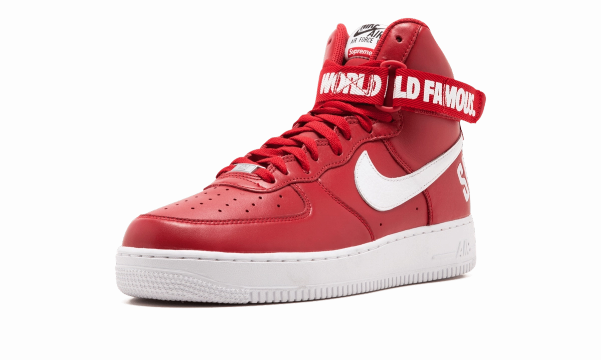 Air Force 1 High Supreme SP "Red" Harbor Run