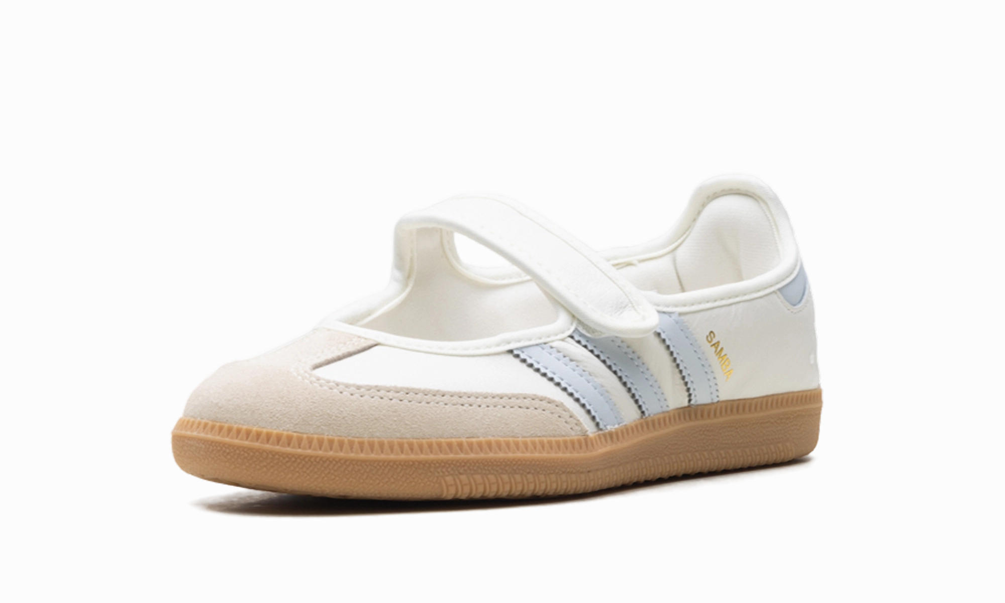 Samba Jane WMNS "White Blue Gum" Walking Mood